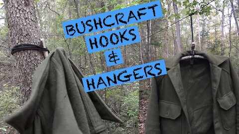 Bushcraft Hooks and Hangers