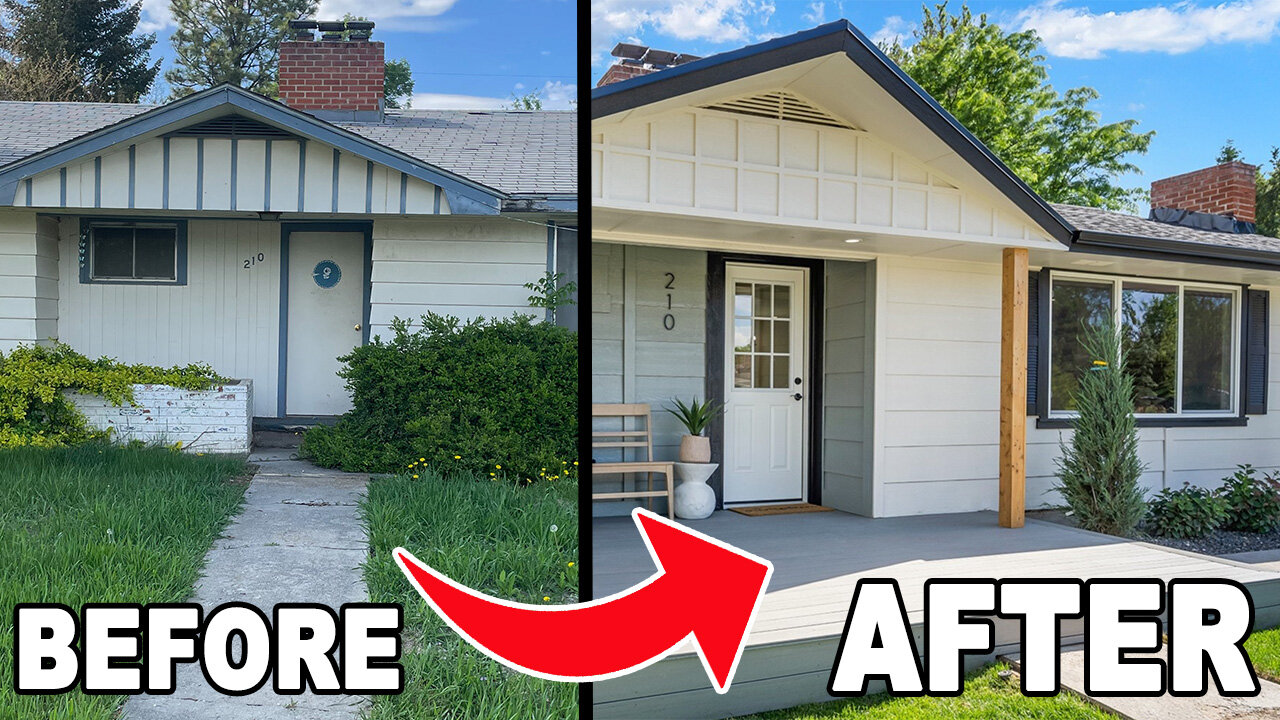 Remodeling an Abandoned House Start-To-Finish (Time-lapse)