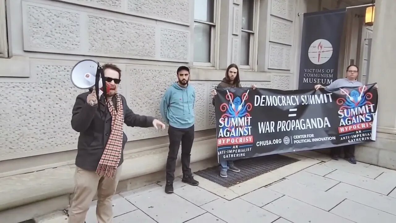 Let’s fix America 🇺🇸 before we try to fix China 🇨🇳! (Protesting in Washington D.C.)