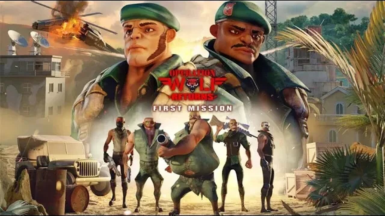 Operation Wolf Returns First Mission VR They Are Back! PS VR2 Games