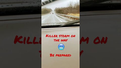 Killer Storm on the￼ Way. #shorts #prepperboss, #storm, #blizzard