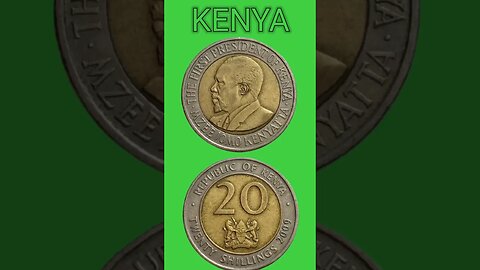 KENYA 20 SHILLINGS 2009.#shorts @COINNOTESZ #kenya