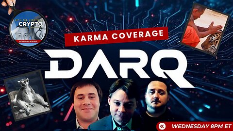 Unlocking Options with DARQ Labs | Karma Coverage Dips A Toe! EP53