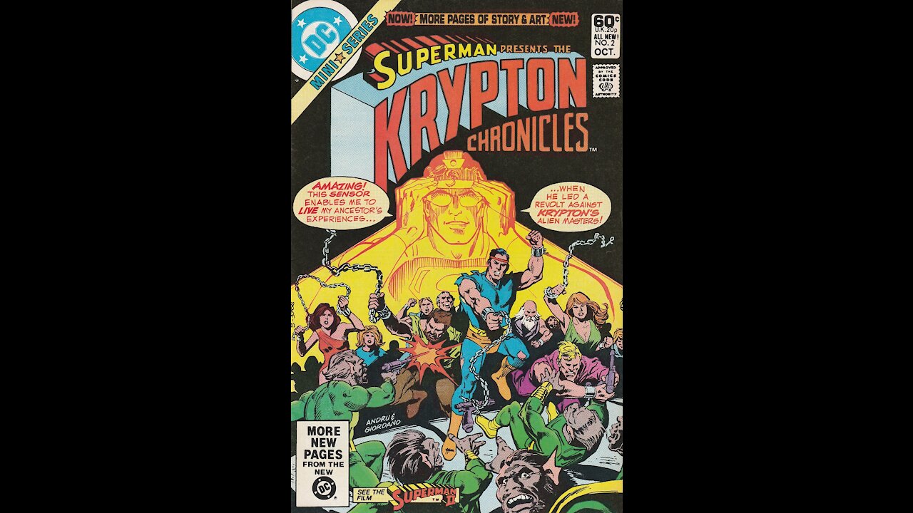 Krypton Chronicles -- Issue 2 (1981, DC Comics) Review