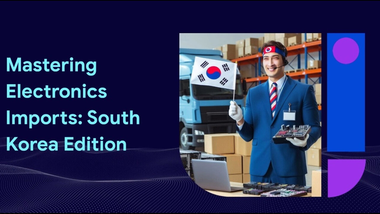 Mastering Customs Clearance: Importing Electronics from South Korea Made Easy!