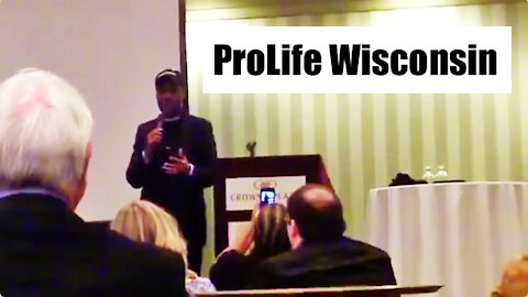 Walter B. Hoye II Addresses Pro-Life Wisconsin
