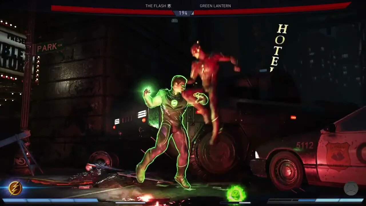 Injustice 2 The Flash vs Green Lantern