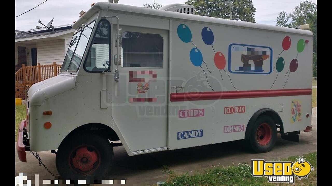 Chevrolet Kurbmaster Ice Cream Truck | Ice Cream Store on Wheels for Sale in North Carolina