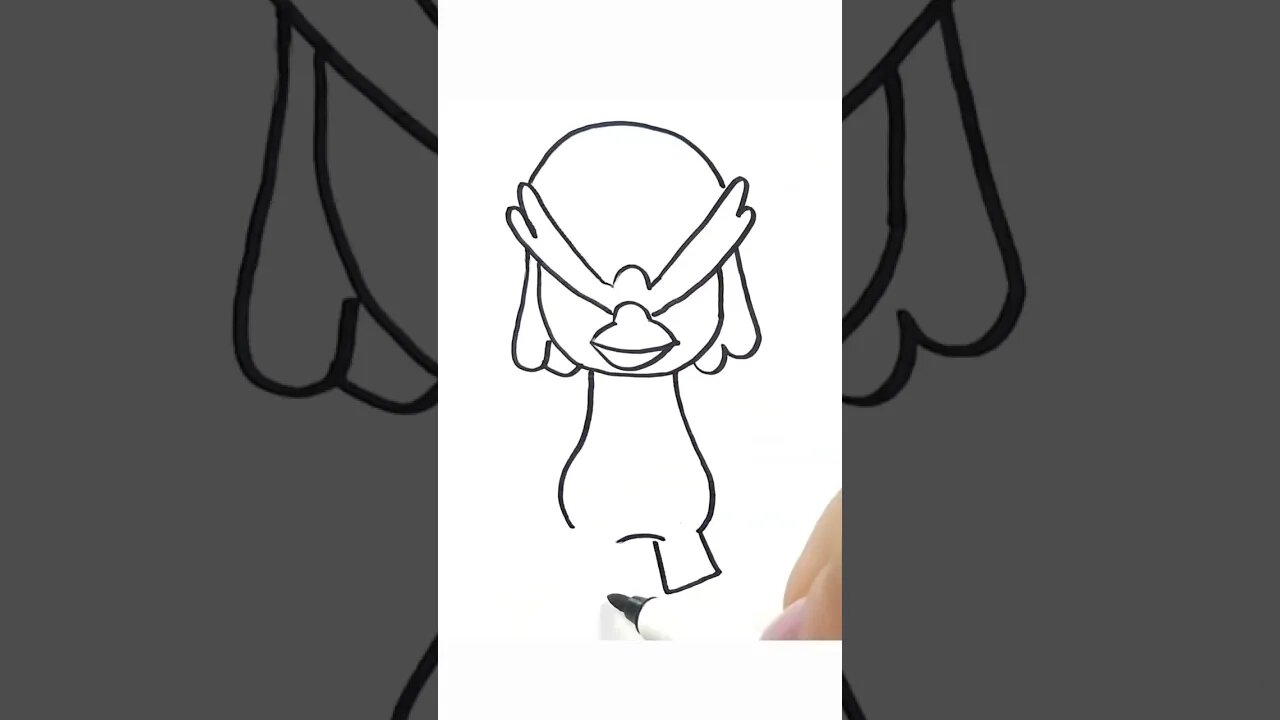 How to draw and paint Prinplup in minutes #shorts