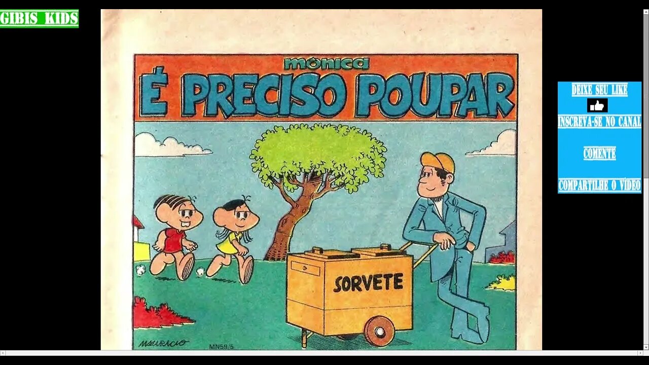 Mônica É Preciso Poupar
