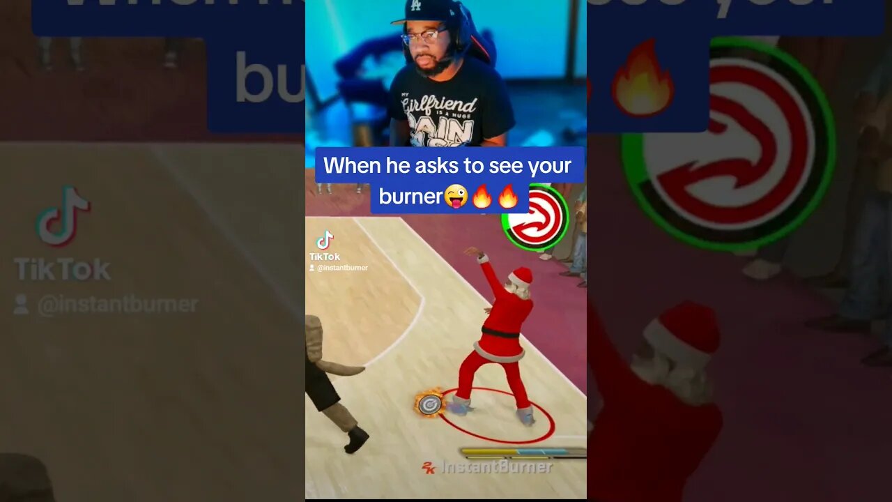When he DARES you to SHOOT NBA 2k23 #instantburner #nba2k