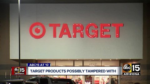 Food possibly tampered with at several Valley Target stores