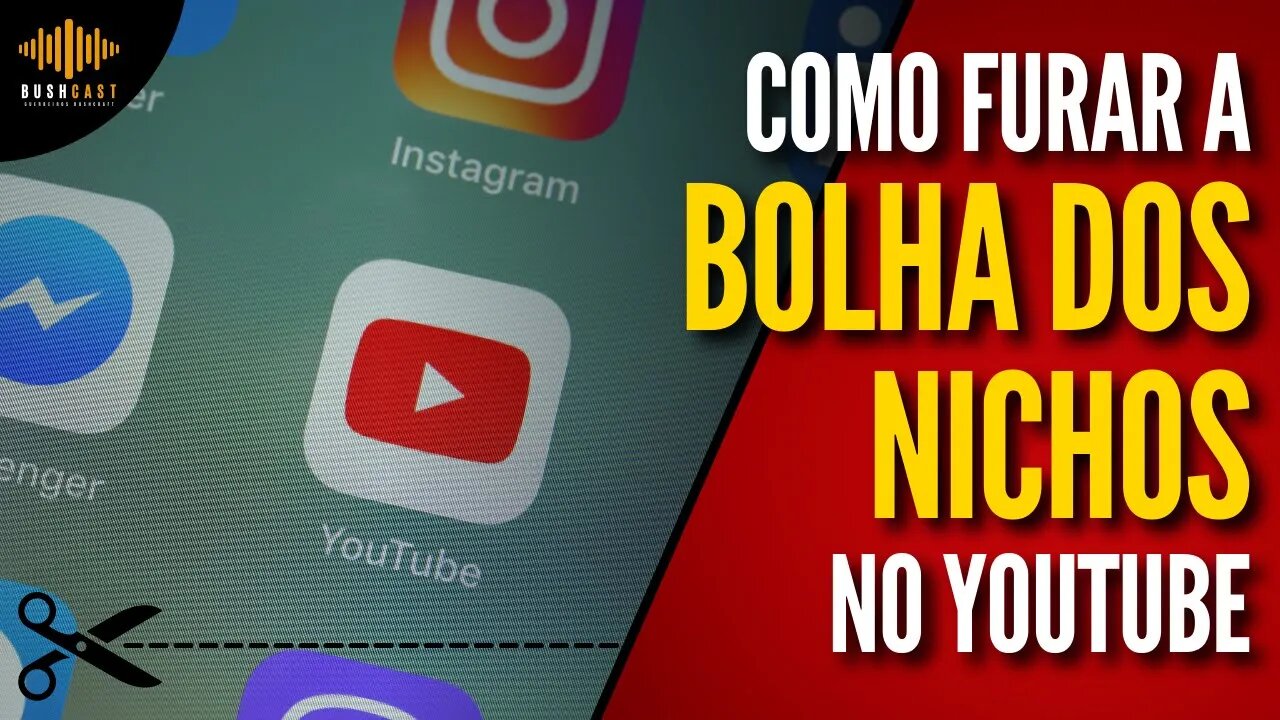 COMO USAR A SEPARAÇÃO DOS NICHOS A SEU FAVOR E FURAR A BOLHA DO YOUTUBE