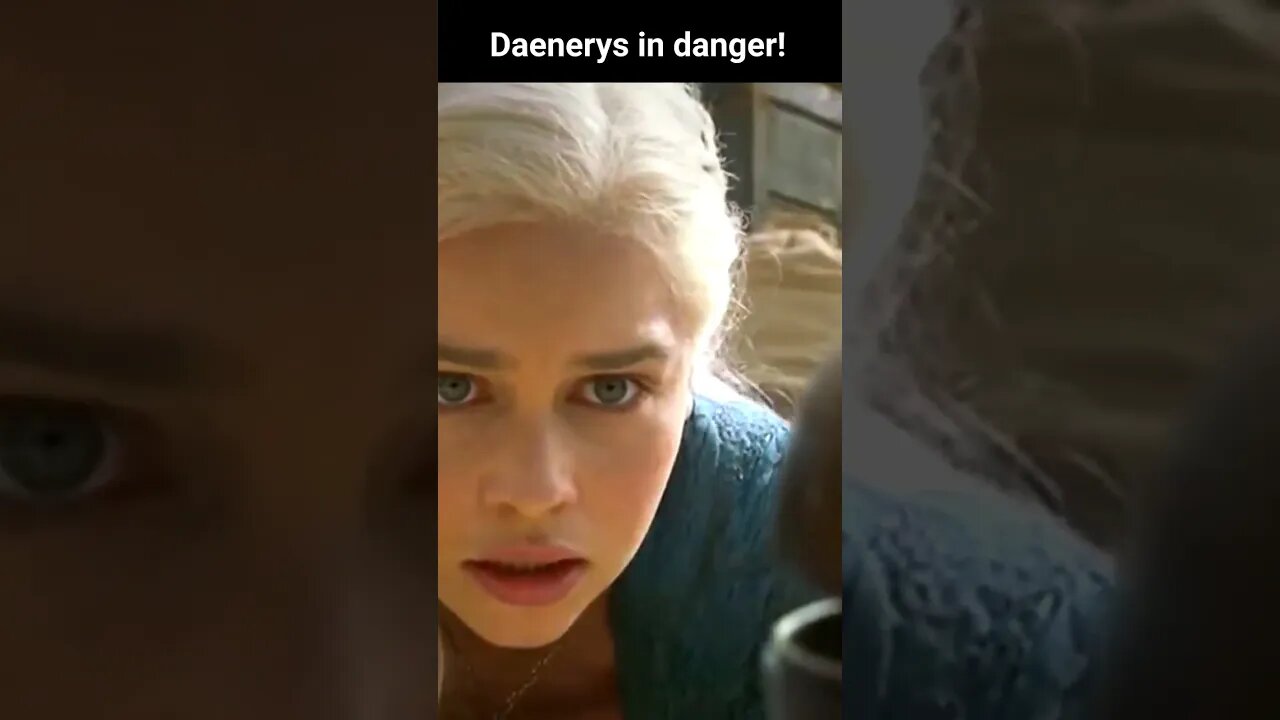 Ser Barristan saves Daenerys from a Warlock | Game of Thrones