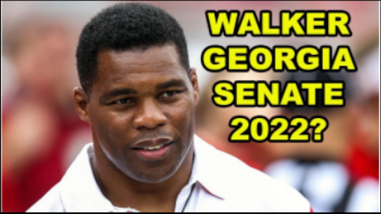 Herschel Walker considering Georgia Senate run in 2022 to DEFEAT Socialist Raphael Warnock!