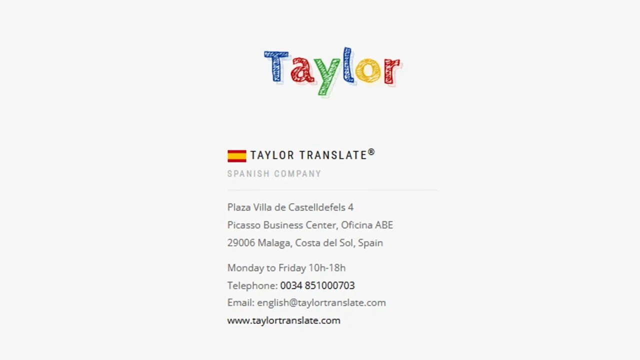 Taylor Translate - Traductor de inglés