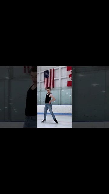 Ryan Dunk's Ice Skating | Britney Spears - Break The Ice