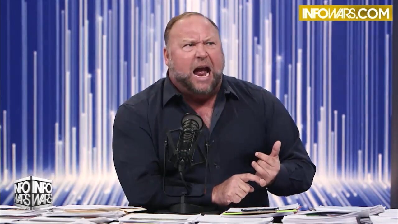 Alex Jones is PISSED!