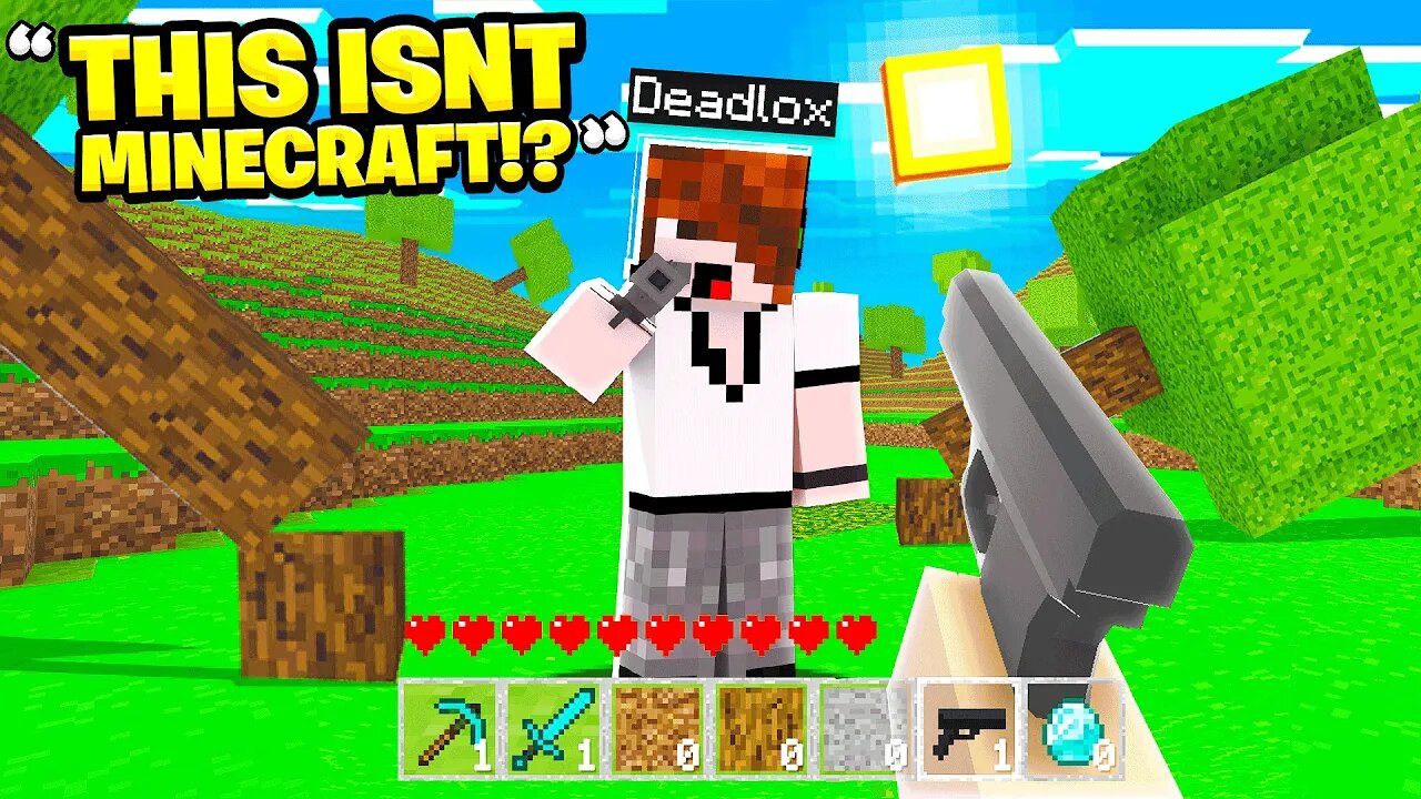 I Pretended I Got Minecraft 2! (RAGE)