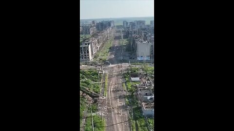 Ukrainian war: Drone footage captures devastation in Bakhmut