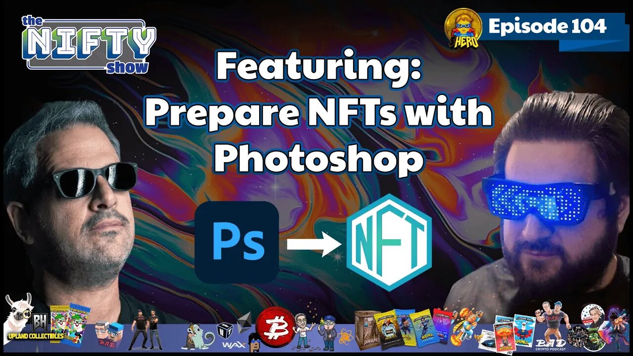 Prepare NFTs with Photoshop - Nifty News #104 for Tuesday, Oct 26th