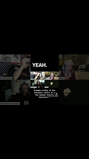 Clip #13 of a past review of the Eternals (2021) W/ a The Batman Trailer Reaction!! #thebatman