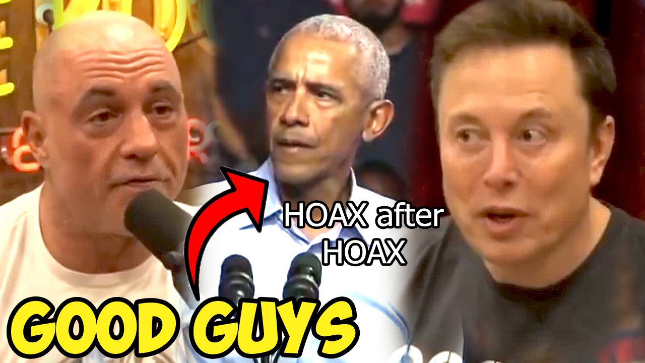 Joe Rogan and Elon Musk call out Barack Obama