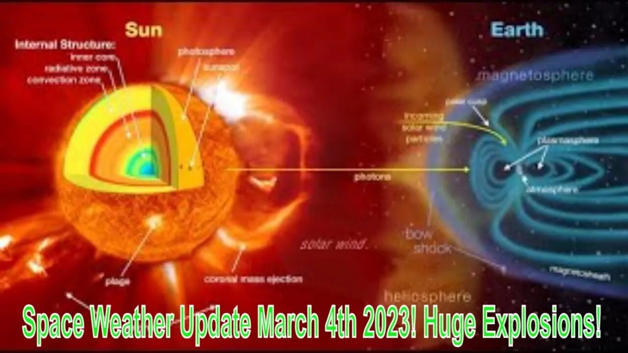 Space Weather Update Live With World News Report Today March 4th 2023!