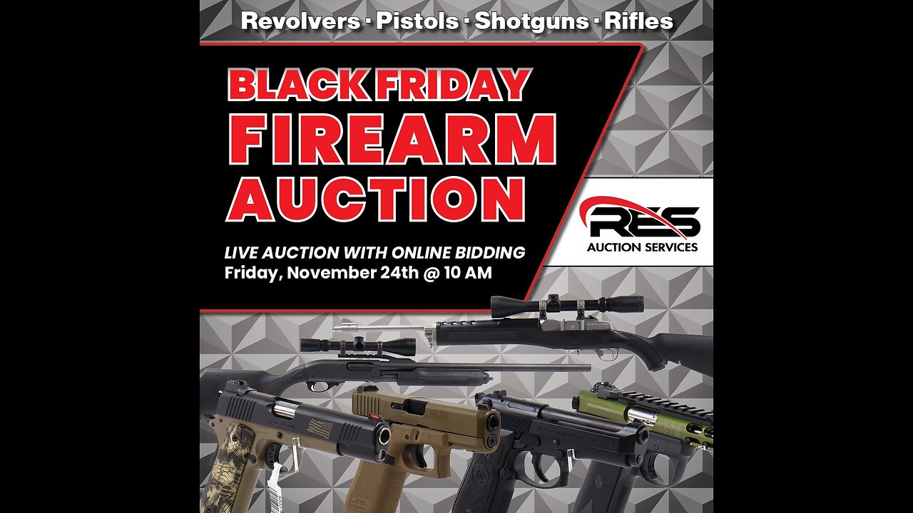 RES Black Friday 2 day Sportsman's Auctions