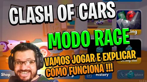 CLASH OF CARS LANÇAMENTO MODO RACE