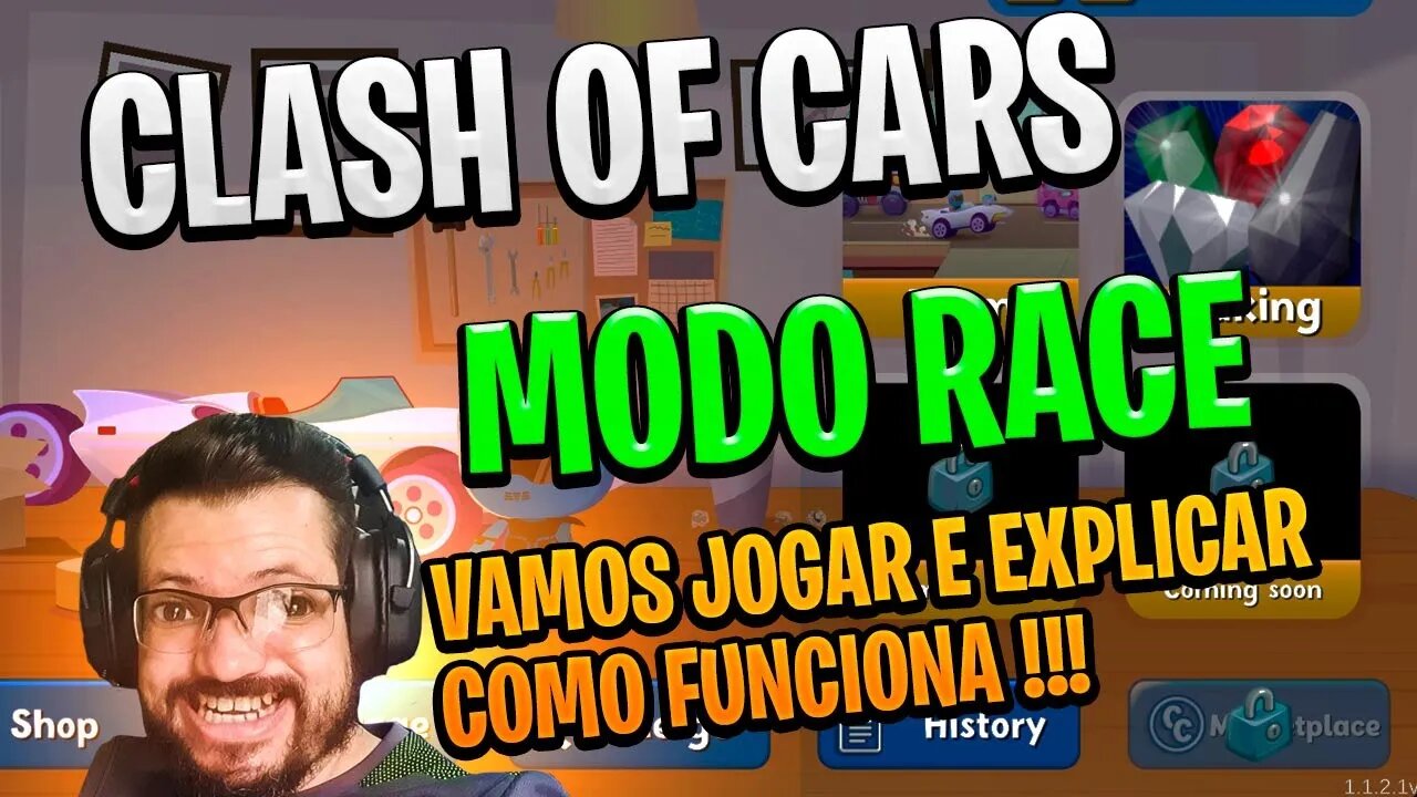 CLASH OF CARS LANÇAMENTO MODO RACE