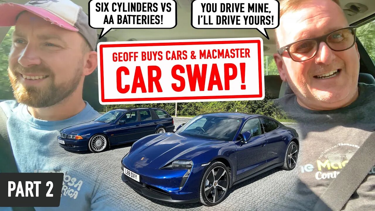 Swapping my BMW E39 528i for a Porsche Taycan - Geoff & MacMaster Colab - Part 2