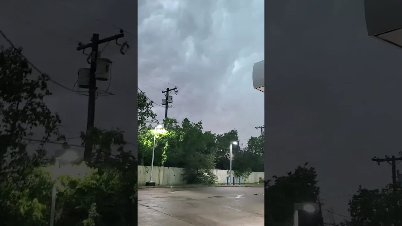 Texas Hail in Round Rock #rain #nature #stormclouds #storm