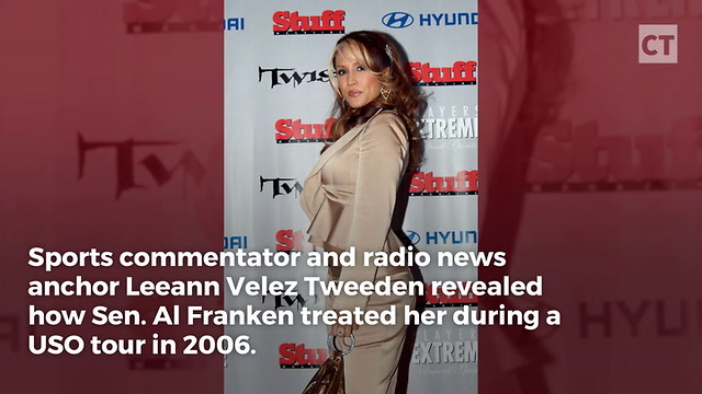 Photo Nails Franken Misbehavior on USO Tour