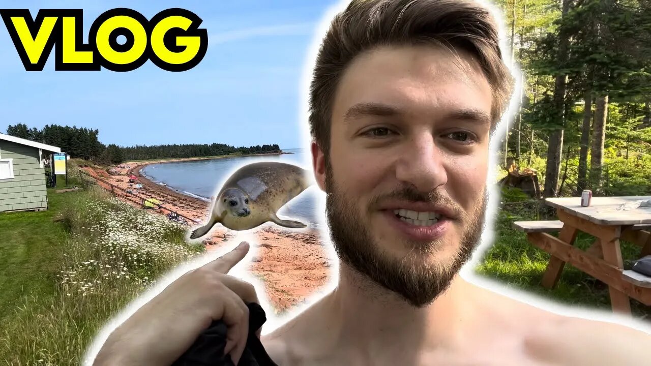 NORTHUMBERLAND Provincial Park PEI CAMPING VLOG