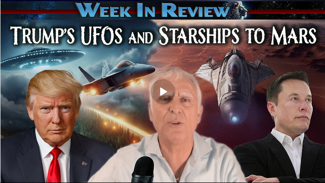 Trump's UFOs and Starships to Mars