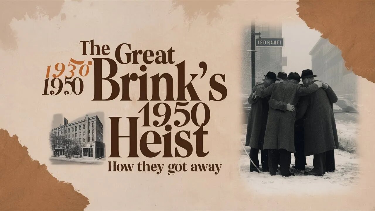 The Great 1950 Brink's Job Heist: How They Got Away