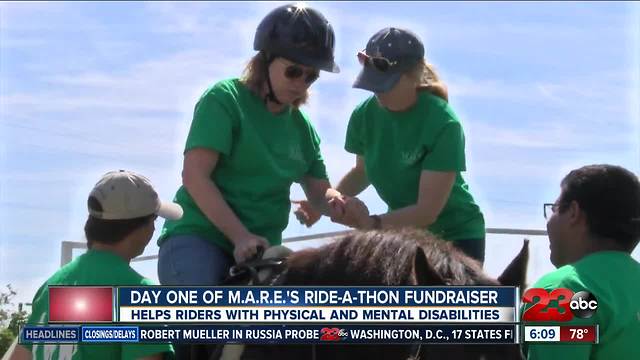 Ride-A-Thon raises money for horseback riding therapy