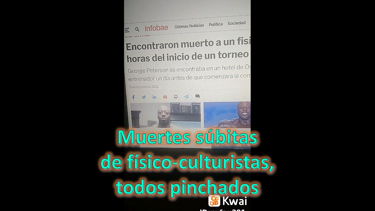 Fisico-culturistas mueren subitamente, todos pinchados.