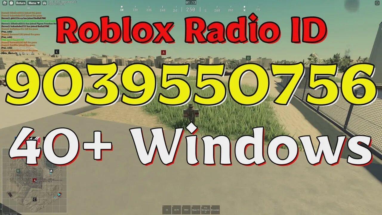 Windows Roblox Radio Codes/IDs