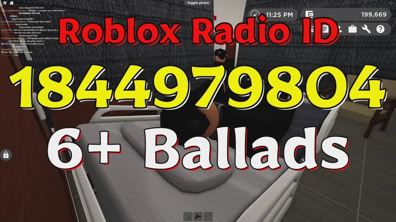 Ballads Roblox Radio Codes/IDs