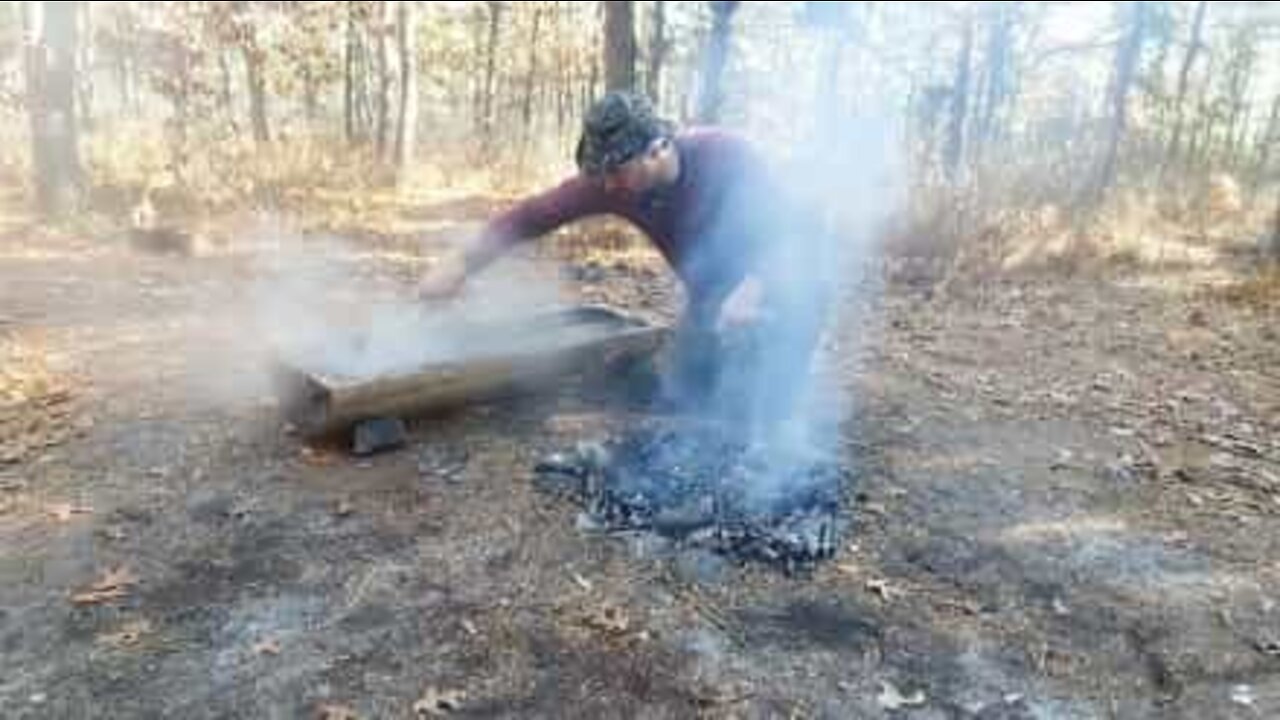 Pedras (quase) explodem em rosto de campista