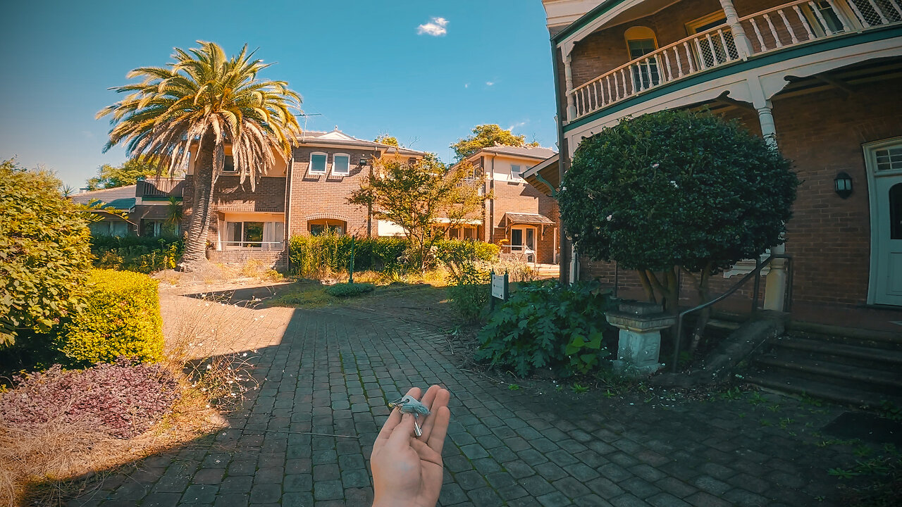 We had the key to this historic vacant Nursing Home