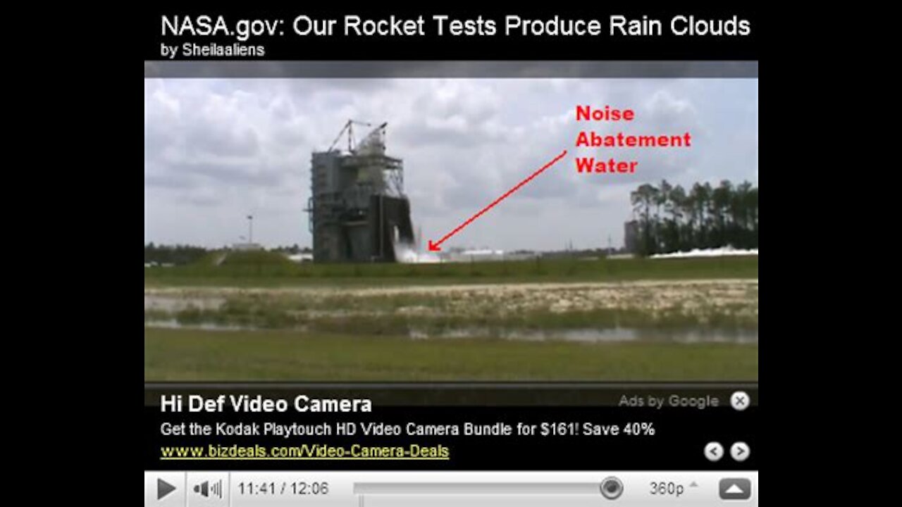 NASA's Cloud-Machine - Artificial Rain