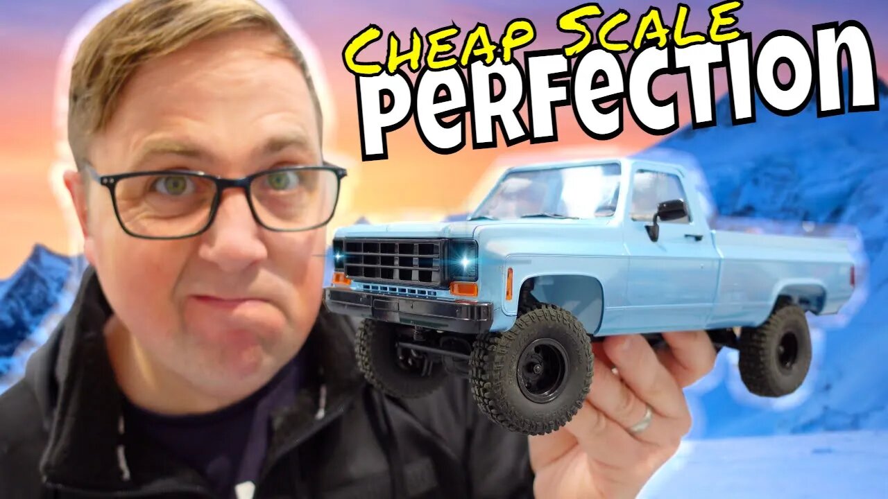 It LOOKS Amazing - And It's CHEAP! EazyRC Glacier (Chevy K10)