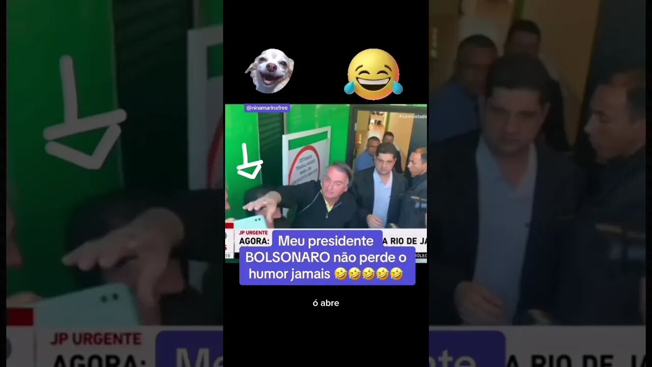 Não perder mesmo o humor
