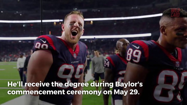 Texans J.J. Watt To Receive Honorary Doctorate For Hurricane Harvey Efforts