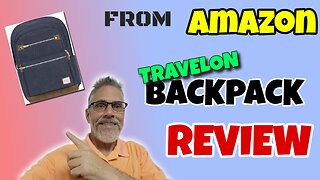 REVIEW OF TRAVELON BACKPACK #Amazon #TRAVELON #BACKPACK Product #Review