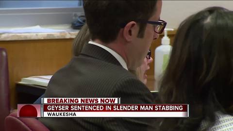 Morgan Geyser breaks down in court before hearing sentence