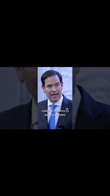 We will not have a country if we do not have strong families.